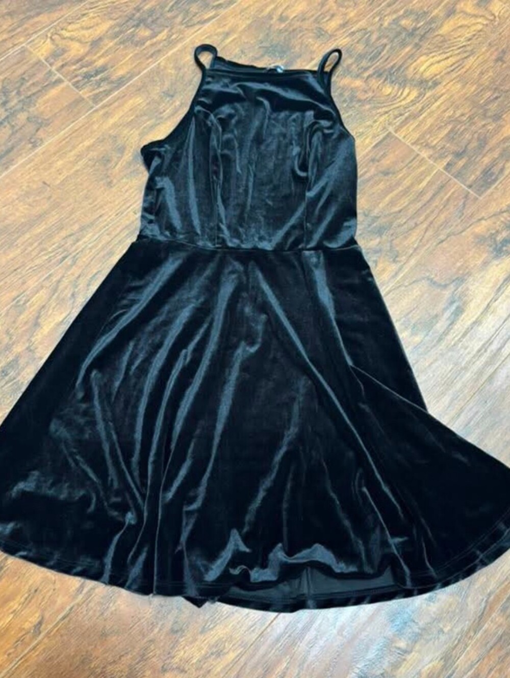 Speechless Velvet Spaghetti Strap Dress
